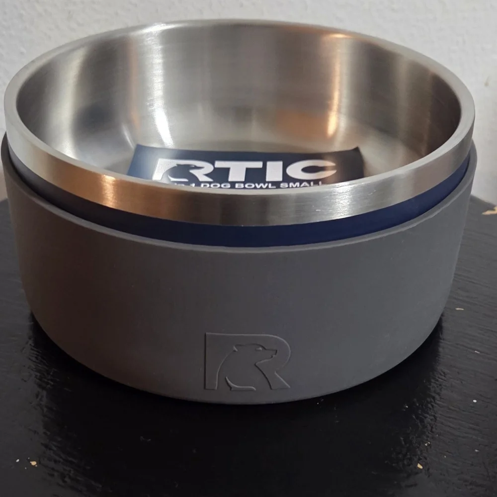RTIC 3 in 1 Dog BowlStainless Steel Dog Bowl in Navy